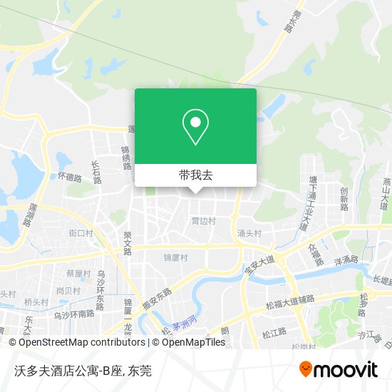 沃多夫酒店公寓-B座地图