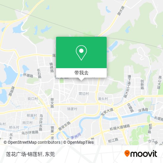 莲花广场-锦莲轩地图