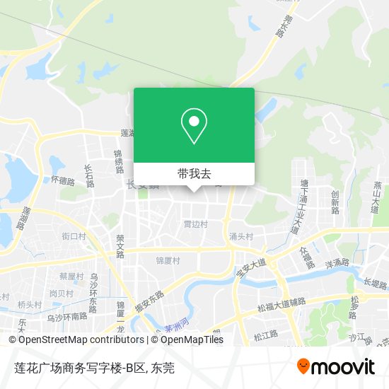 莲花广场商务写字楼-B区地图