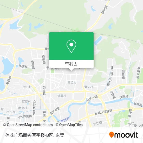 莲花广场商务写字楼-B区地图