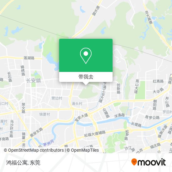 鸿福公寓地图