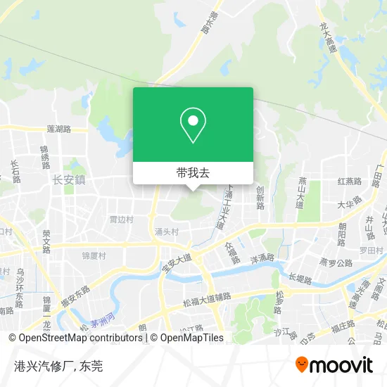 港兴汽修厂地图