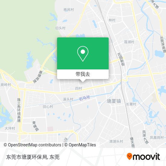 东莞市塘厦环保局地图