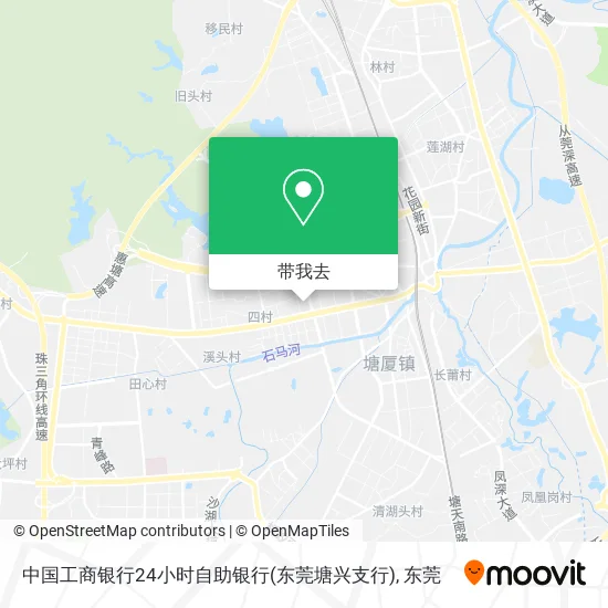 中国工商银行24小时自助银行(东莞塘兴支行)地图