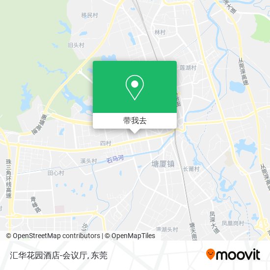 汇华花园酒店-会议厅地图