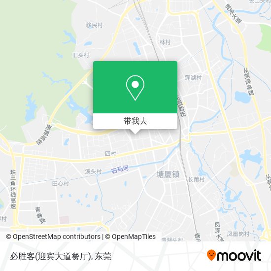 必胜客(迎宾大道餐厅)地图