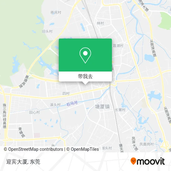 迎宾大厦地图