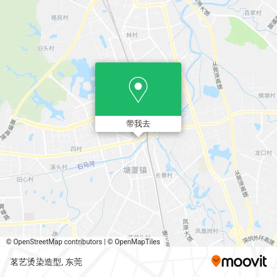 茗艺烫染造型地图