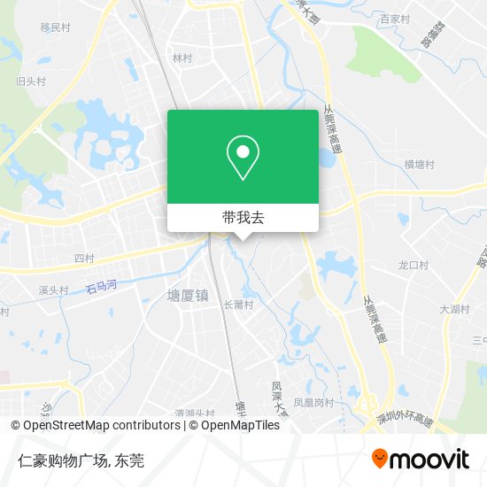 仁豪购物广场地图