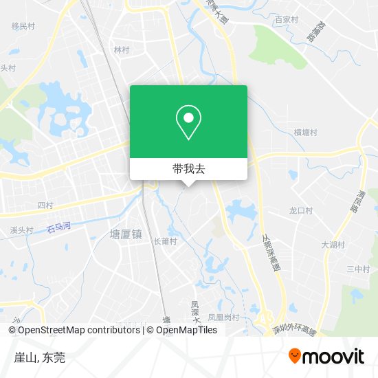 崖山地图