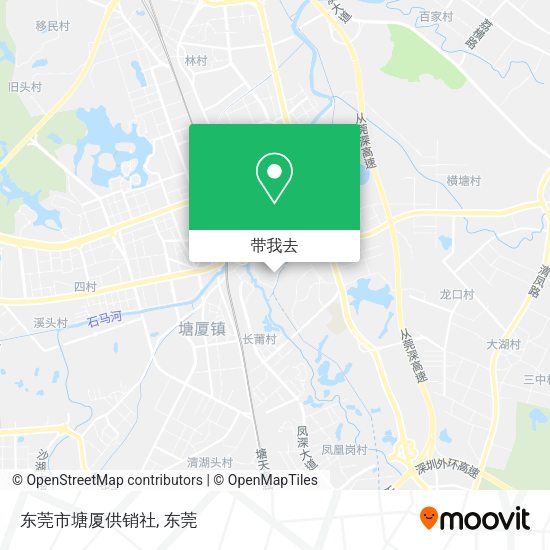 东莞市塘厦供销社地图