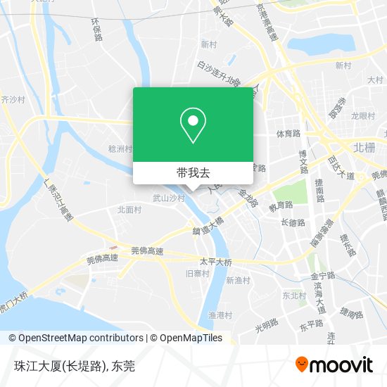 珠江大厦(长堤路)地图