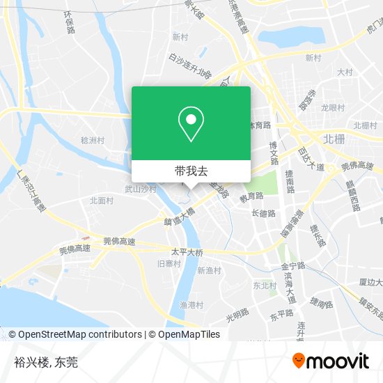 裕兴楼地图