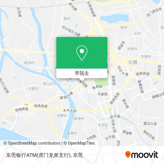 东莞银行ATM(虎门龙泉支行)地图