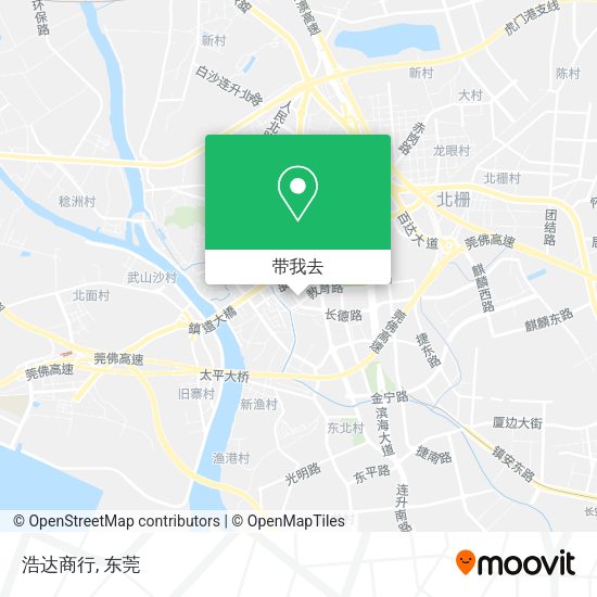 浩达商行地图