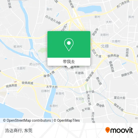 浩达商行地图