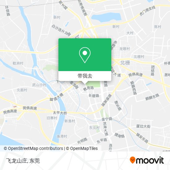 飞龙山庄地图