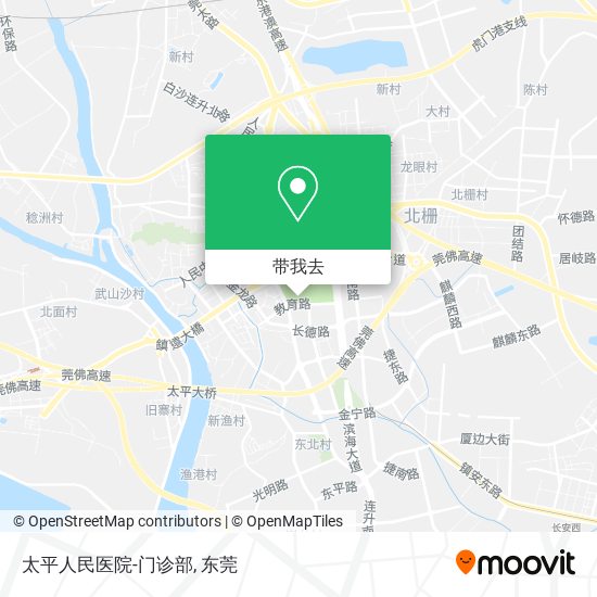 太平人民医院-门诊部地图