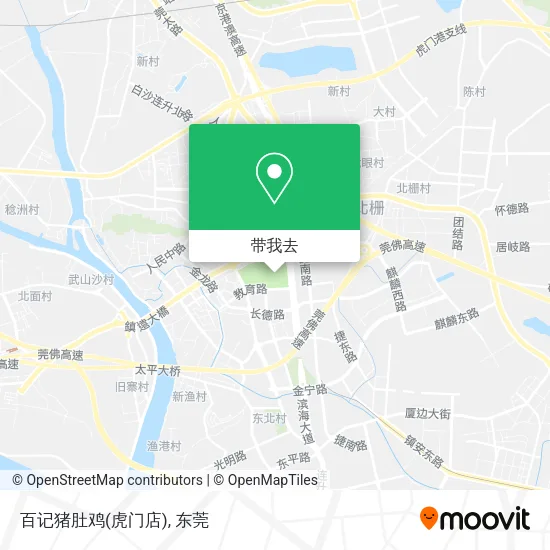 百记猪肚鸡(虎门店)地图