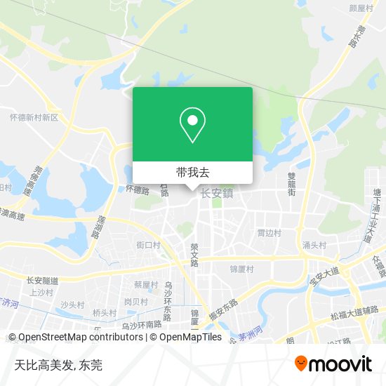 天比高美发地图