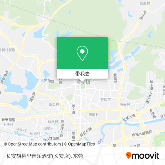 长安胡桃里音乐酒馆(长安店)地图