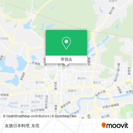 友膳日本料理地图