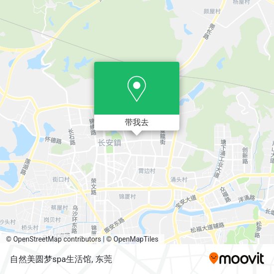 自然美圆梦spa生活馆地图