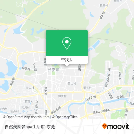自然美圆梦spa生活馆地图