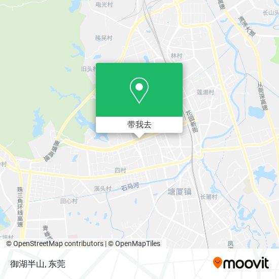 御湖半山地图