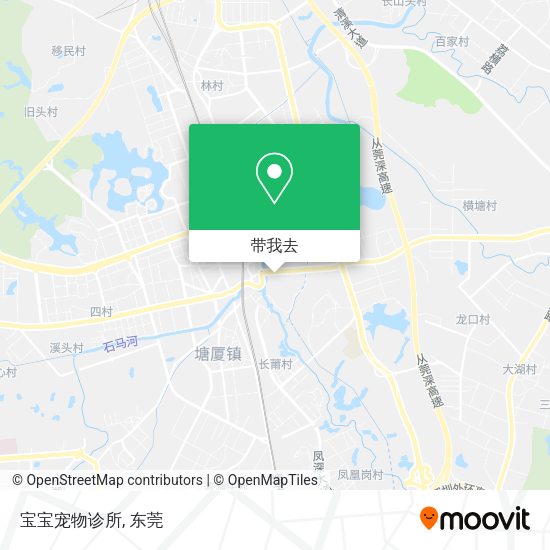 宝宝宠物诊所地图