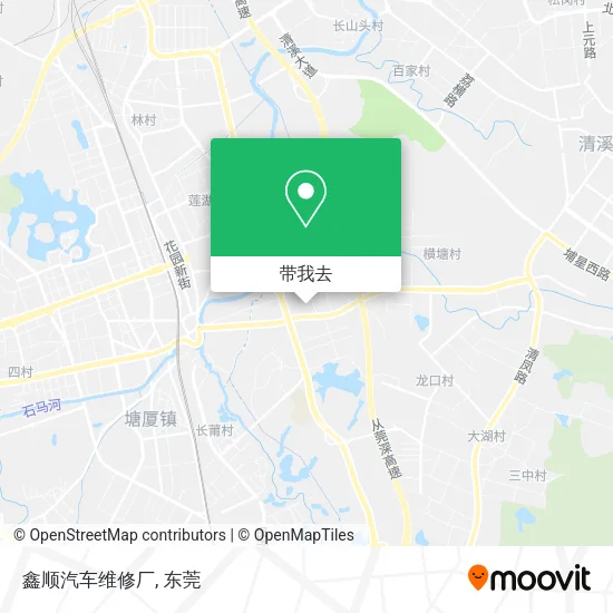 鑫顺汽车维修厂地图