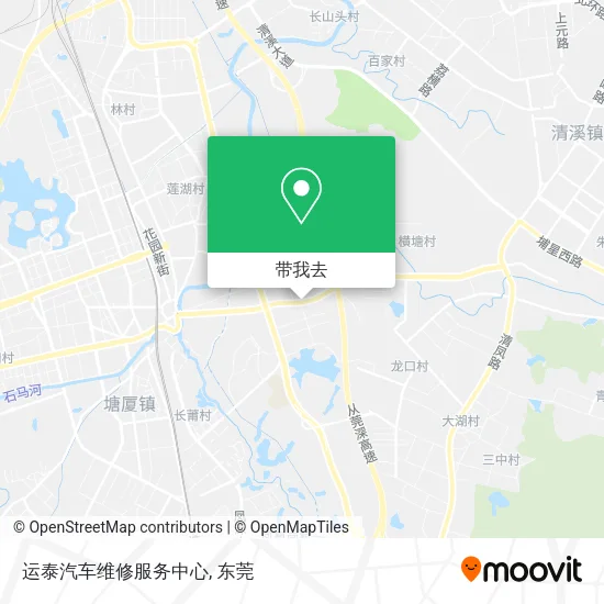 运泰汽车维修服务中心地图