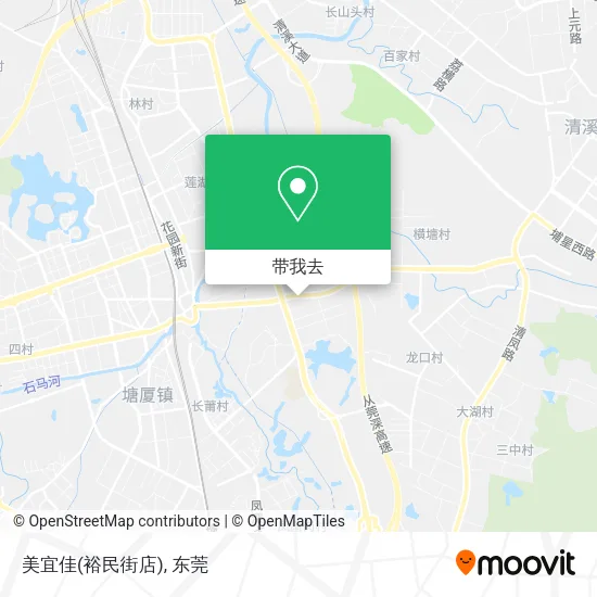 美宜佳(裕民街店)地图