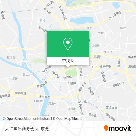 大绅国际商务会所地图