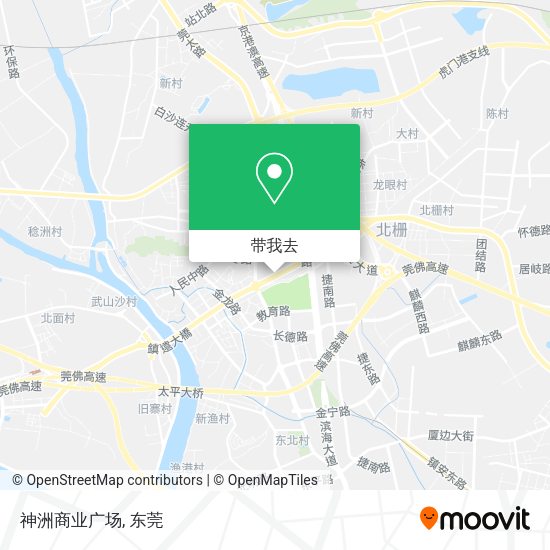 神洲商业广场地图