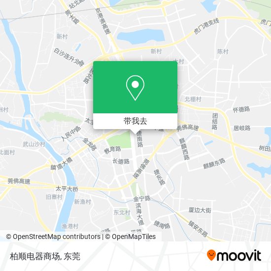 柏顺电器商场地图