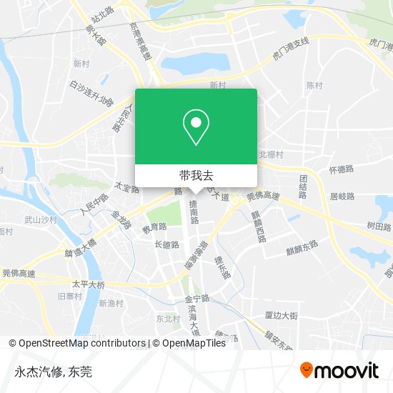 永杰汽修地图