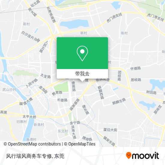风行瑞风商务车专修地图