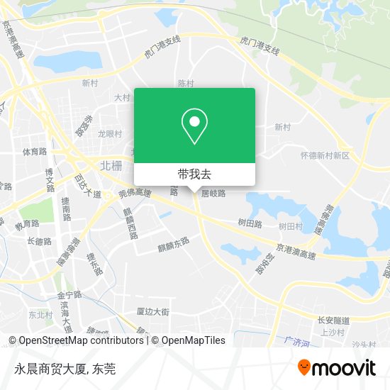 永晨商贸大厦地图