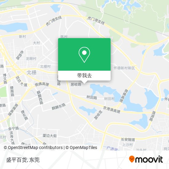 盛平百货地图