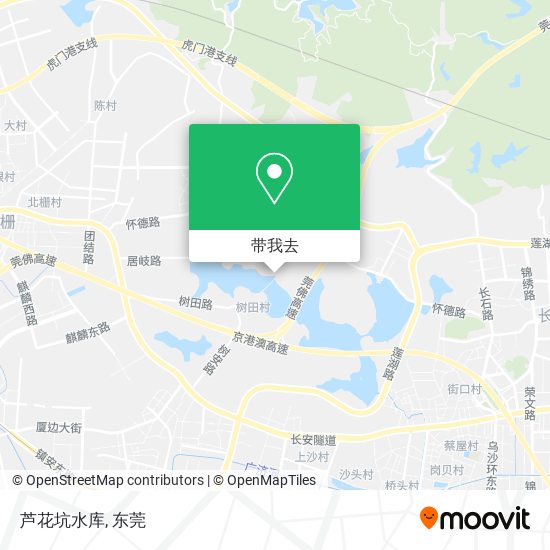 芦花坑水库地图