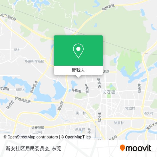 新安社区居民委员会地图