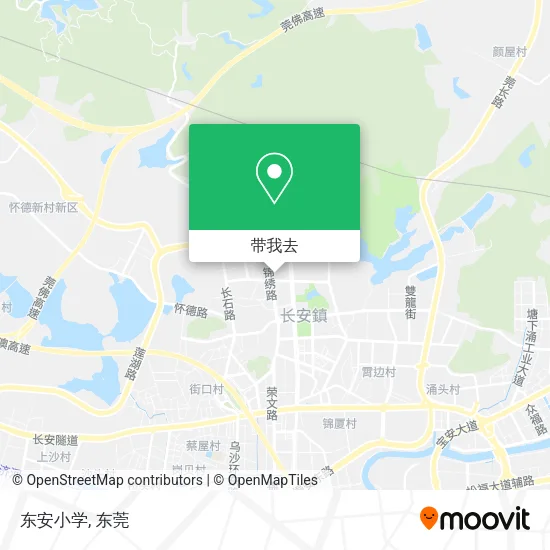 东安小学地图