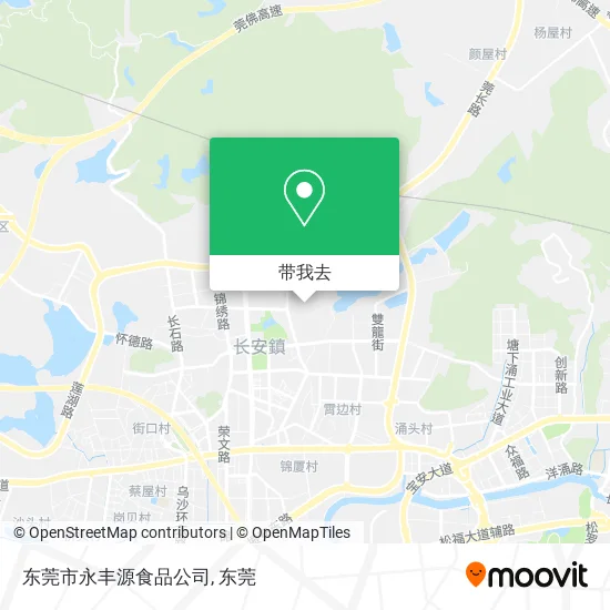 东莞市永丰源食品公司地图