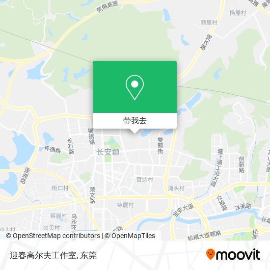 迎春高尔夫工作室地图