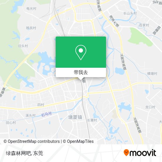 绿森林网吧地图