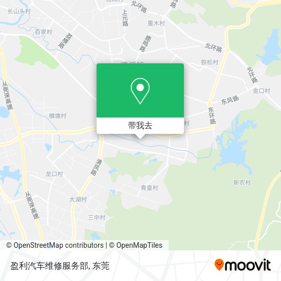 盈利汽车维修服务部地图