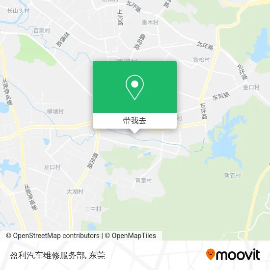 盈利汽车维修服务部地图