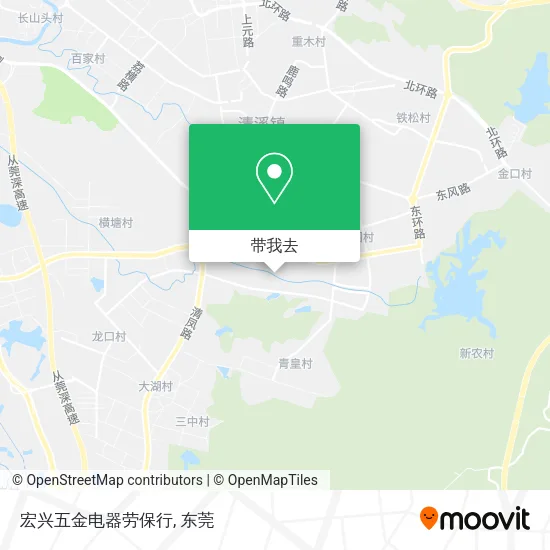 宏兴五金电器劳保行地图