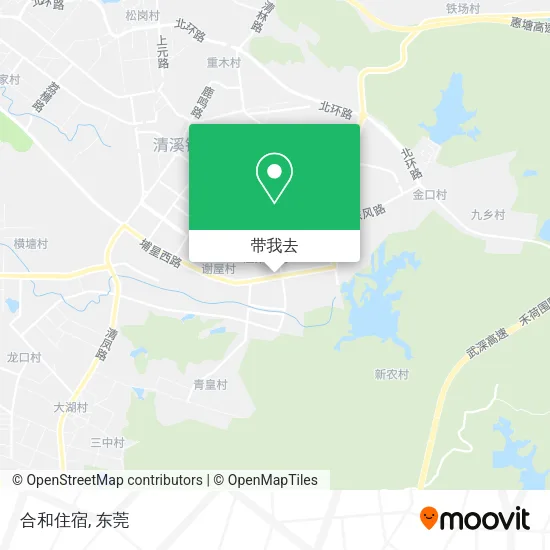 合和住宿地图